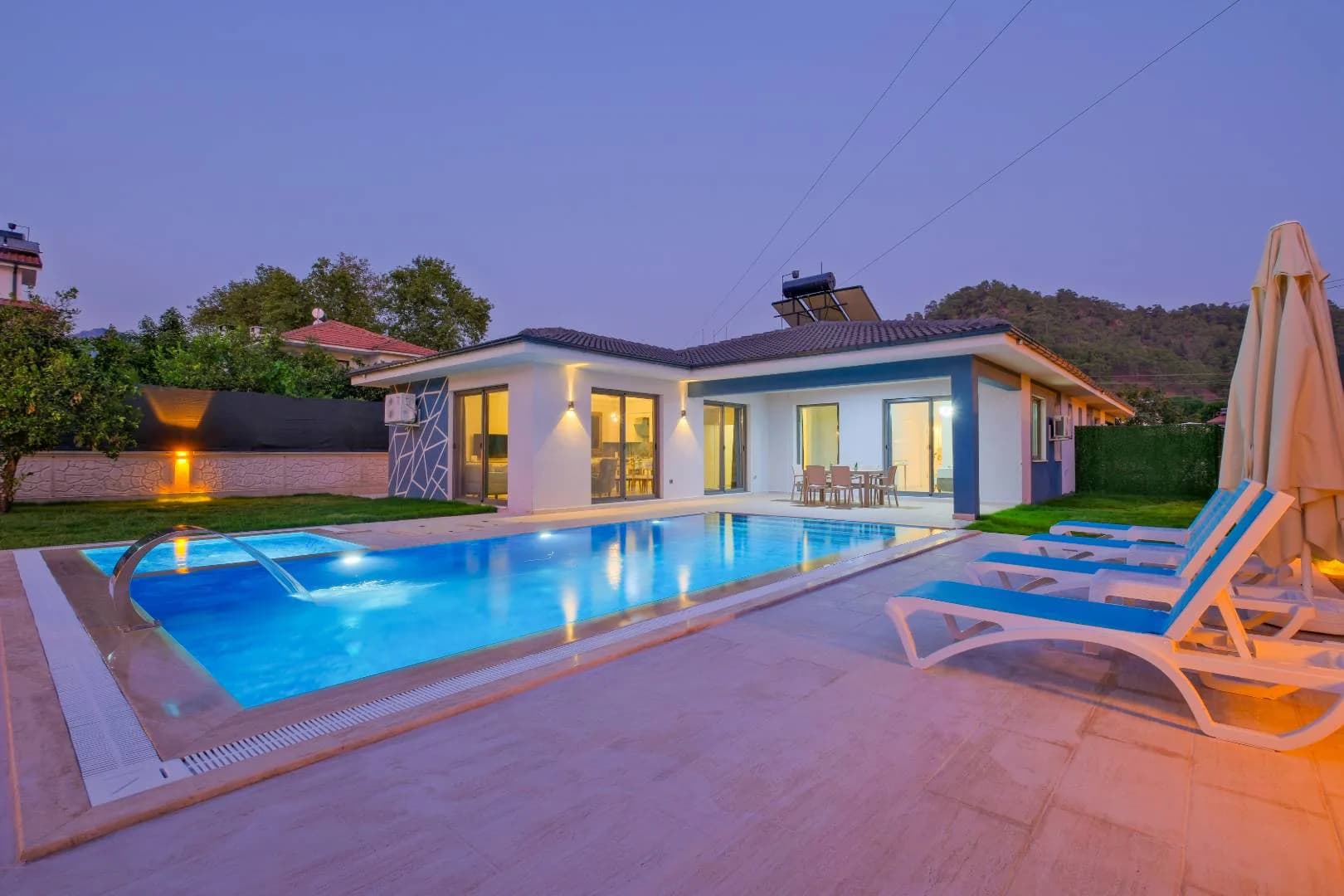 Fethiye İnlice'de Doğa İle İç İçe, Özel Havuzlu, 6 Kişilik Villa görsel 1
