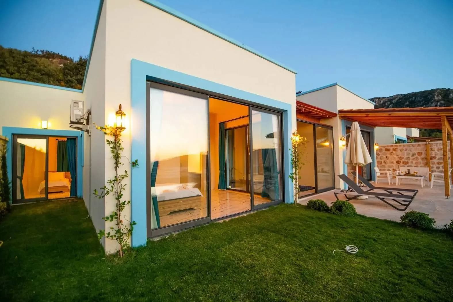 Kaş Yeşilköy'de Doğa İçerisinde, Özel Havuzlu, Saunalı Villa görsel 1