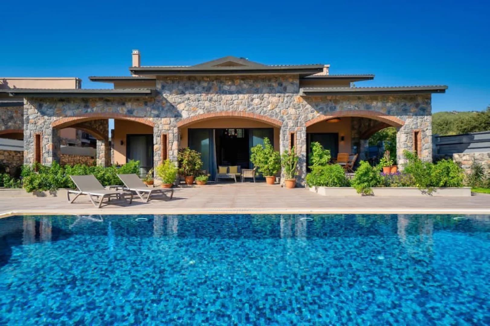 Fethiye Kayaköy'de Geniş Ailelere Uygun, Özel Havuzlu, Modern Villa görsel 2