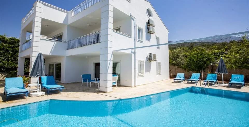 Kaş Kalkan'da Geniş Ailelere Uygun, Özel Havuzlu, 8 Kişilik Villa görsel 1