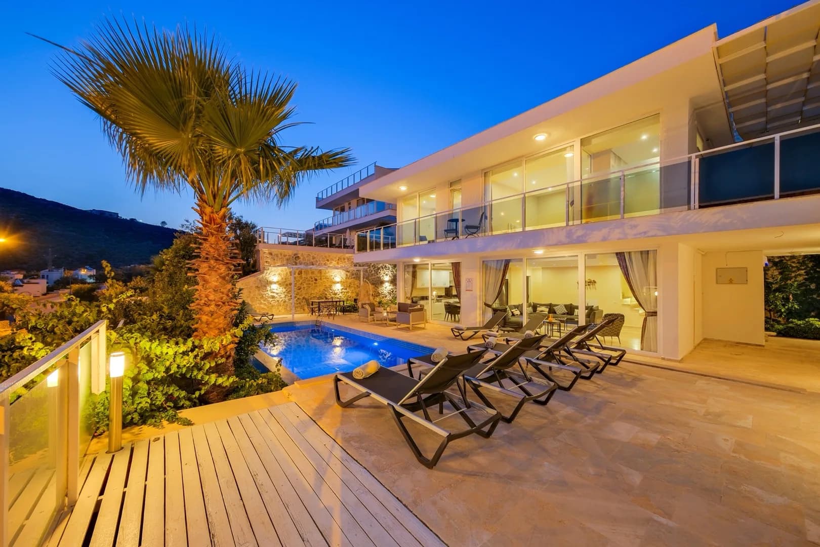 Kaş Kalkan'da Göz Alıcı Manzaralı, Özel Havuzlu, 4+1, Lüks Villa görsel 1