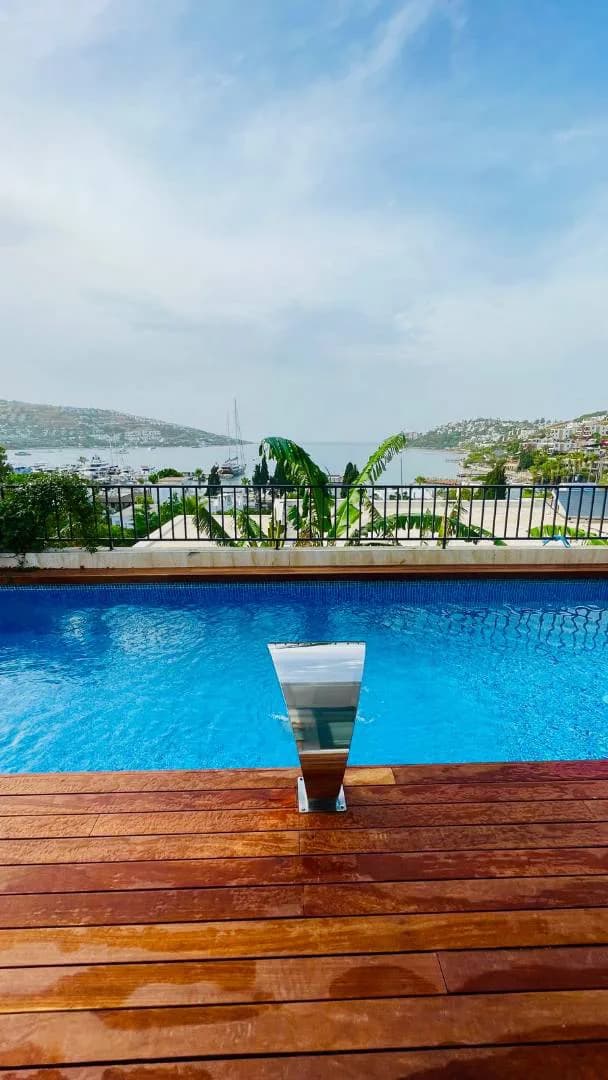 Bodrum Gündoğan'da Yeşillikler İçerisinde, Özel Havuzlu, Kiralık Villa görsel 2