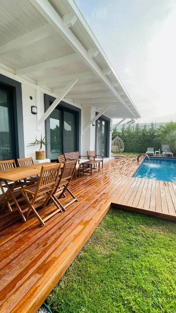 Bodrum Gündoğan'da Yeşillikler İçerisinde, Özel Havuzlu, Kiralık Villa görsel 1