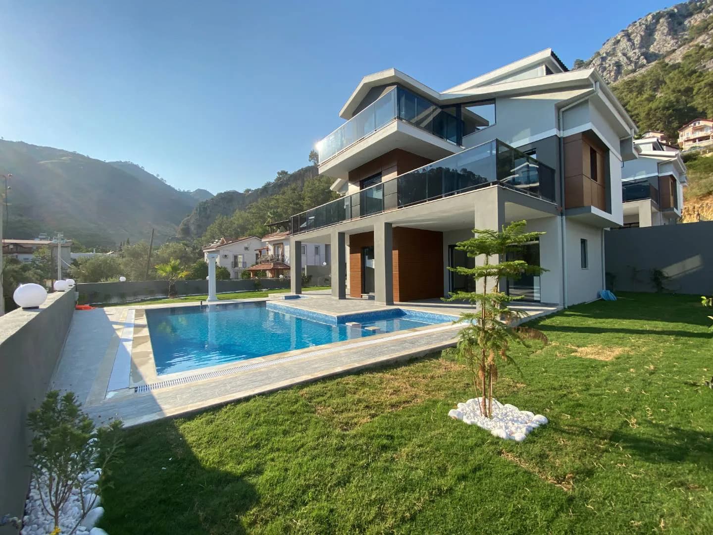 Fethiye Göcek'te Enfes Doğada, Özel Havuzlu, Lüks Villa görsel 2