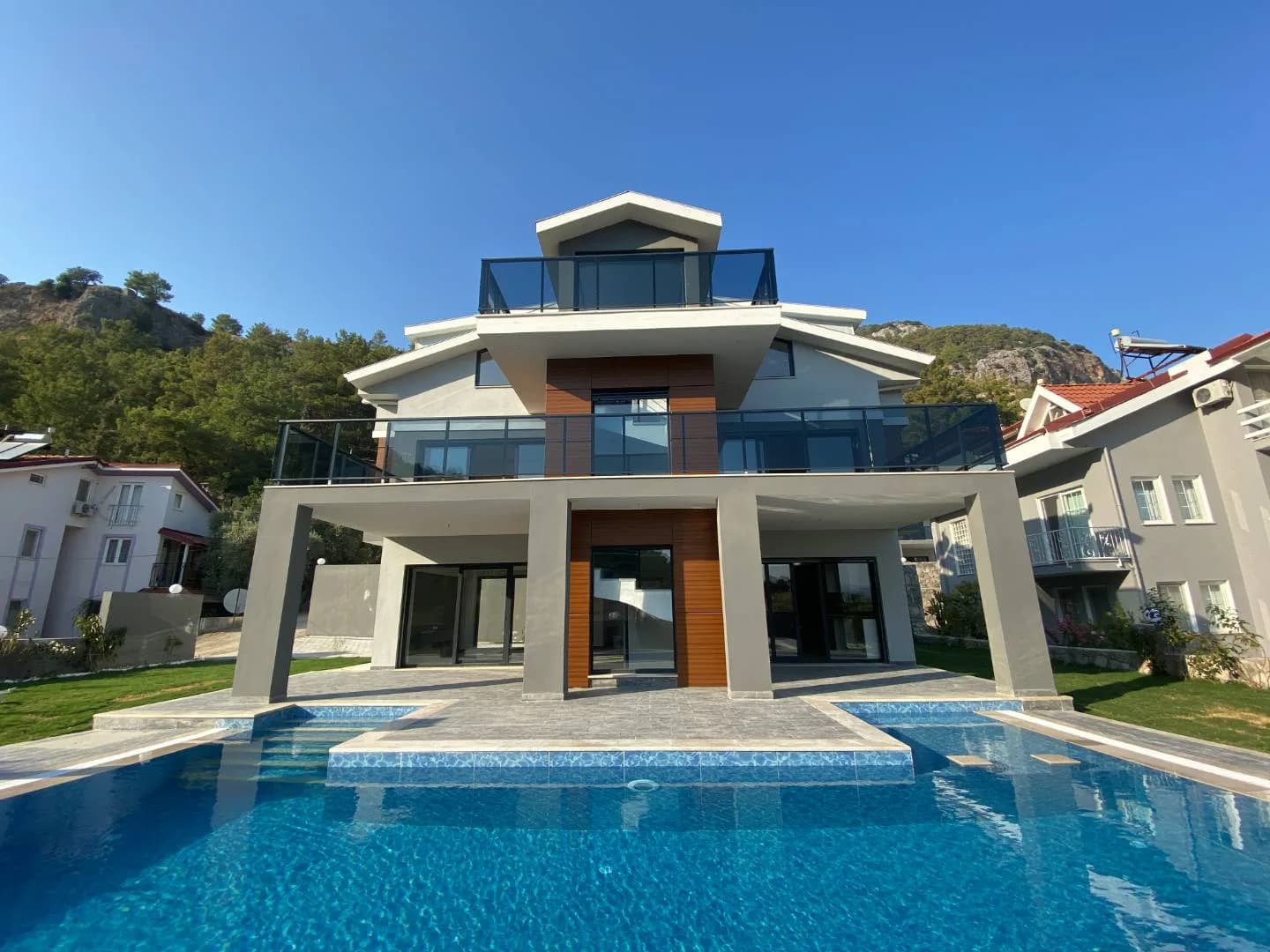 Fethiye Göcek'te Enfes Doğada, Özel Havuzlu, Lüks Villa görsel 1