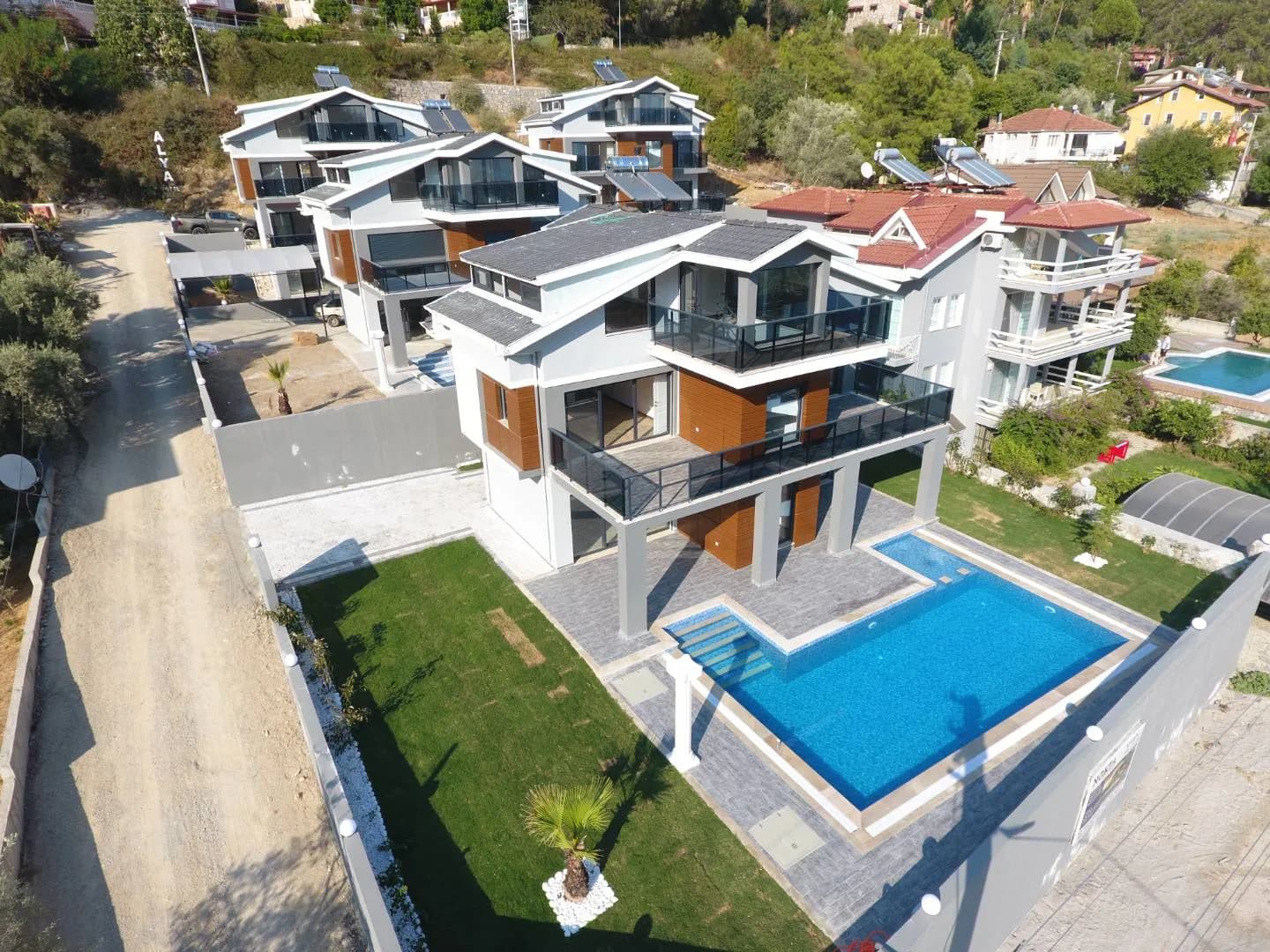 Fethiye Göcek'te Enfes Doğada, Özel Havuzlu, Lüks Villa görsel 3