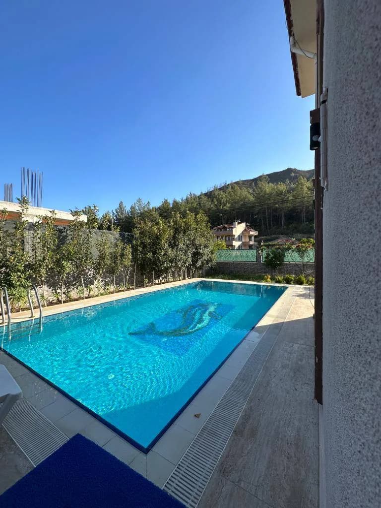 Marmaris Hisarönü'nde Doğanın Kalbinde, Özel Havuzlu, Tatil Villası görsel 2