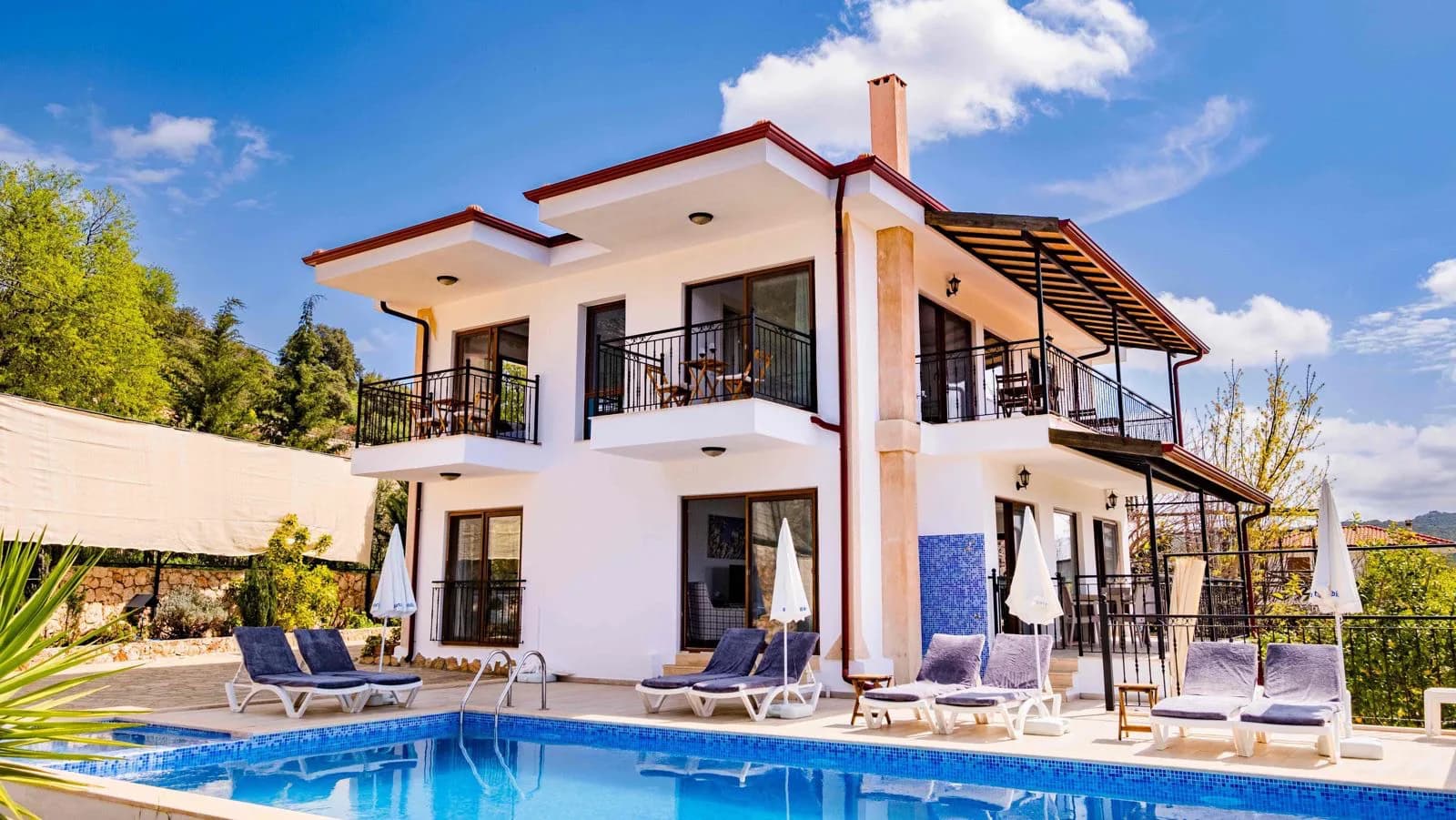 Kaş Çukurbağ'da Eşsiz Doğada, Özel Havuzlu, 8 Kişilik Villa görsel 1
