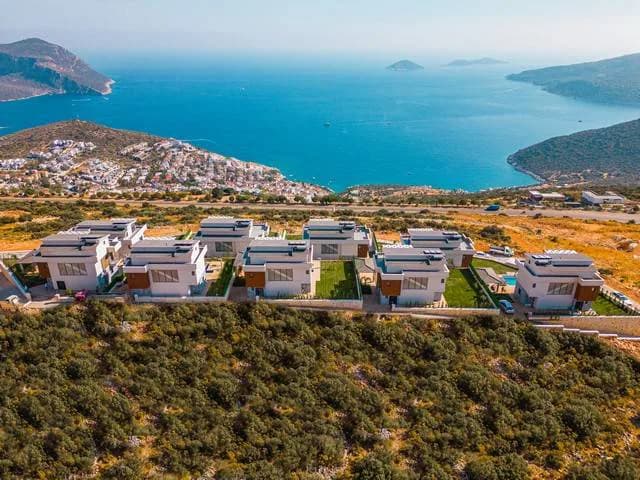 Kaş Kalkan'da Aileler İçin Uygun, Özel Havuzlu, Lüks Tatil Villası görsel 1