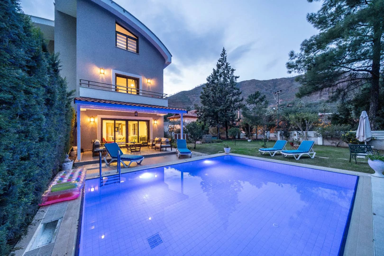 Muğla Marmaris'te Huzurlu Konumda, Özel Havuzlu, Kiralık Villa görsel 1
