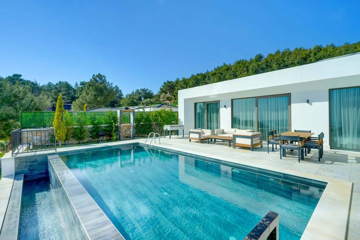 Kaş İslamlar'da Deniz Manzaralı, Özel Havuzlu, Çift Jakuzili Villa görsel 2