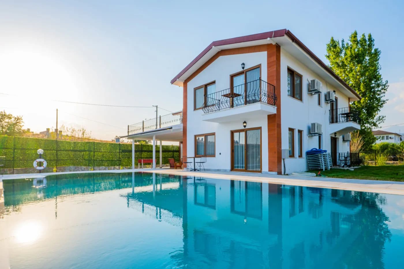 Fethiye Çiftlik'te Geniş Bahçeli, Özel Havuzlu, 12 Kişilik Kiralık Villa görsel 1
