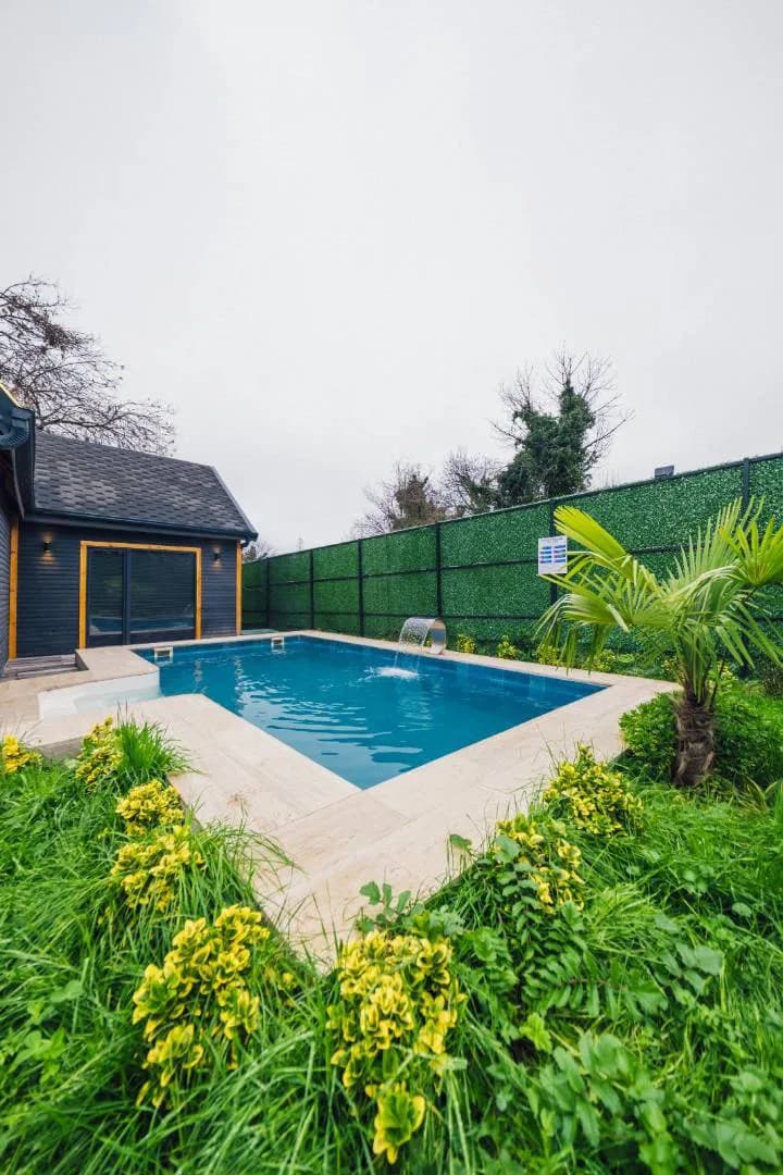 Sapanca Çayiçi'nde Minimalist Tasarımlı, Özel Havuzlu, 2+1 Bungalov görsel 2