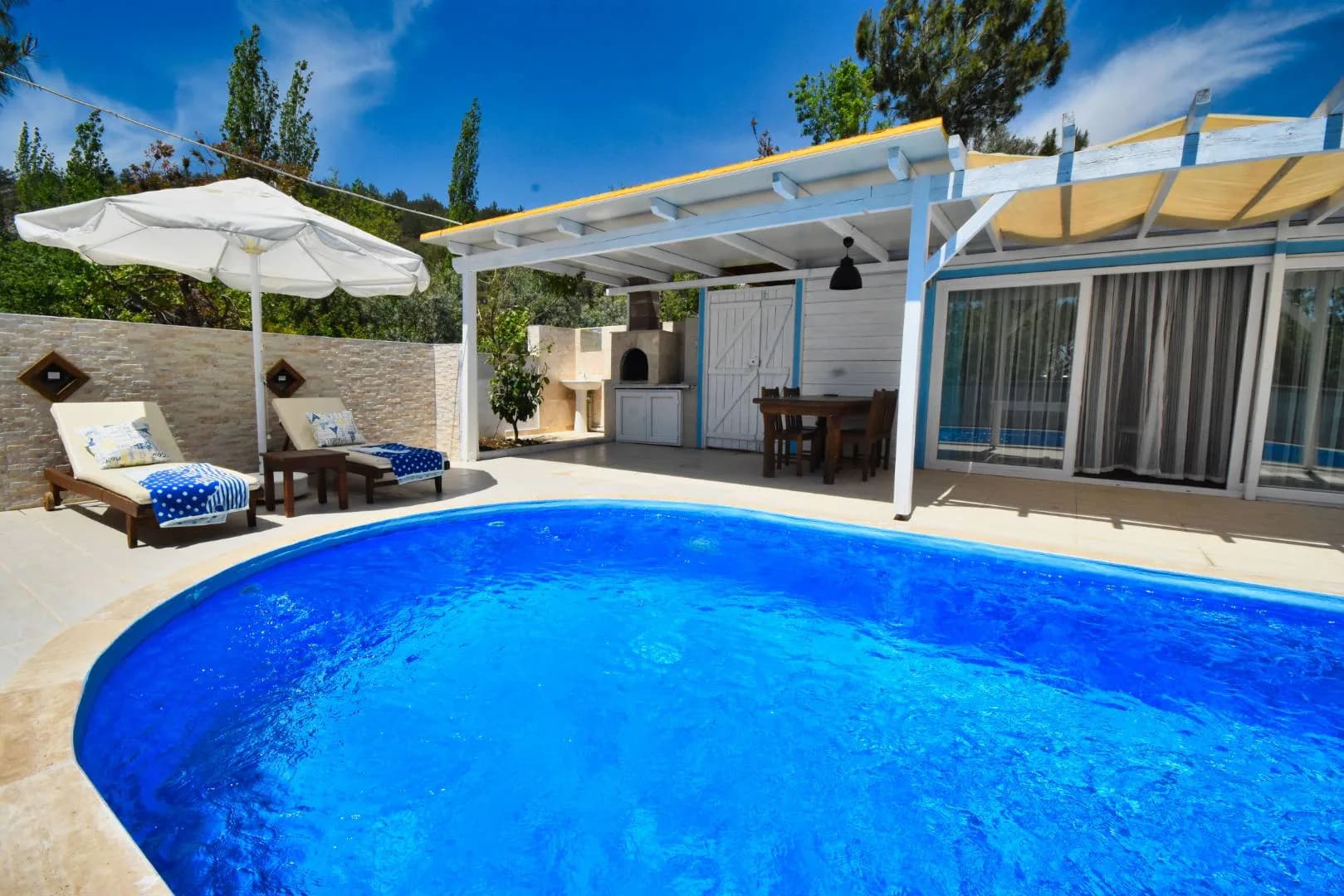 Kaş İslamlar'da Balayı Çiftlerine Uygun, Özel Havuzlu, Ahşap Villa görsel 2