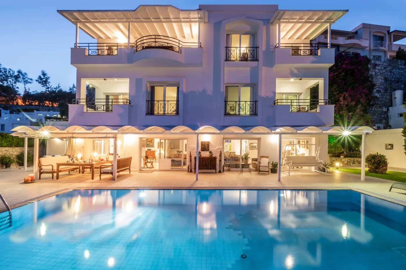 Muğla Bodrum'da Özel Havuzlu, Deniz Manzaralı, Lüks Villa görsel 1
