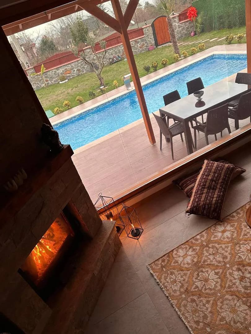 Sapanca Kırkpınar'da Geniş Bahçeli, Özel Havuzlu, Kiralık Bungalov görsel 2