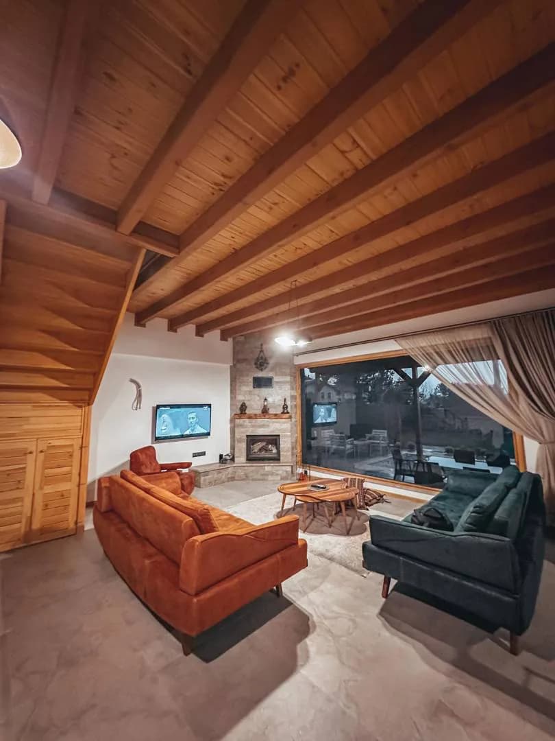 Sapanca Kırkpınar'da Geniş Bahçeli, Özel Havuzlu, Kiralık Bungalov görsel 3