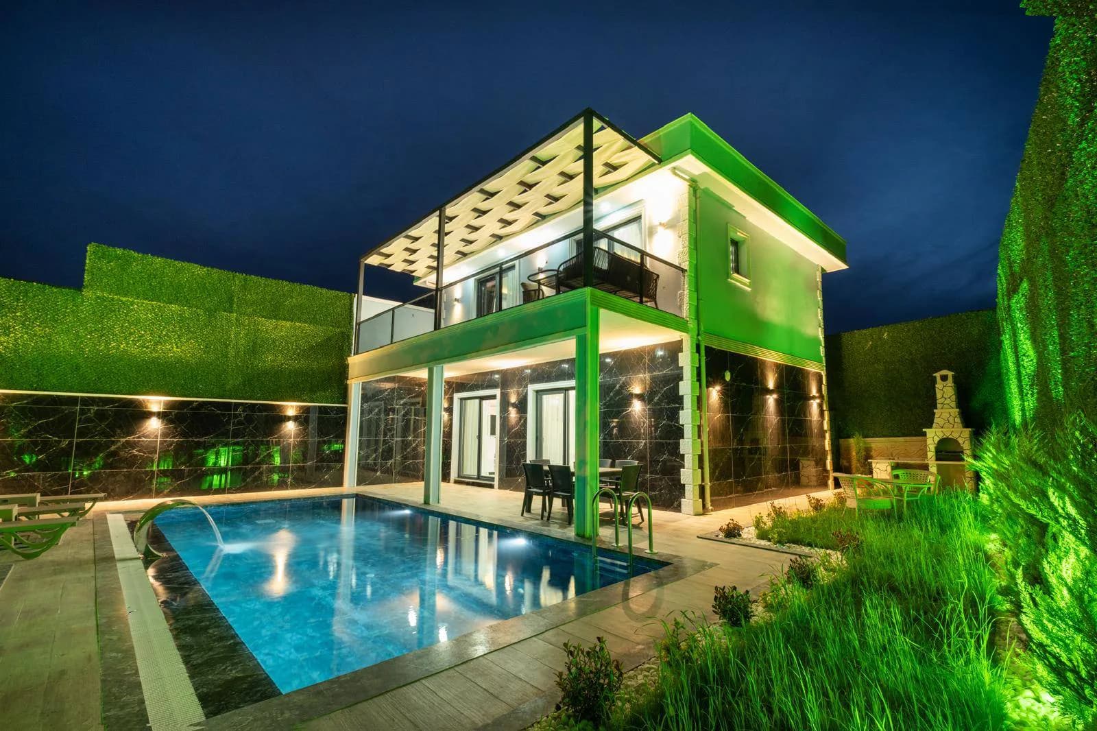 Fethiye Eldirek'te Sakin Konumda, Özel Havuzlu, Muhafazakar Villa görsel 1