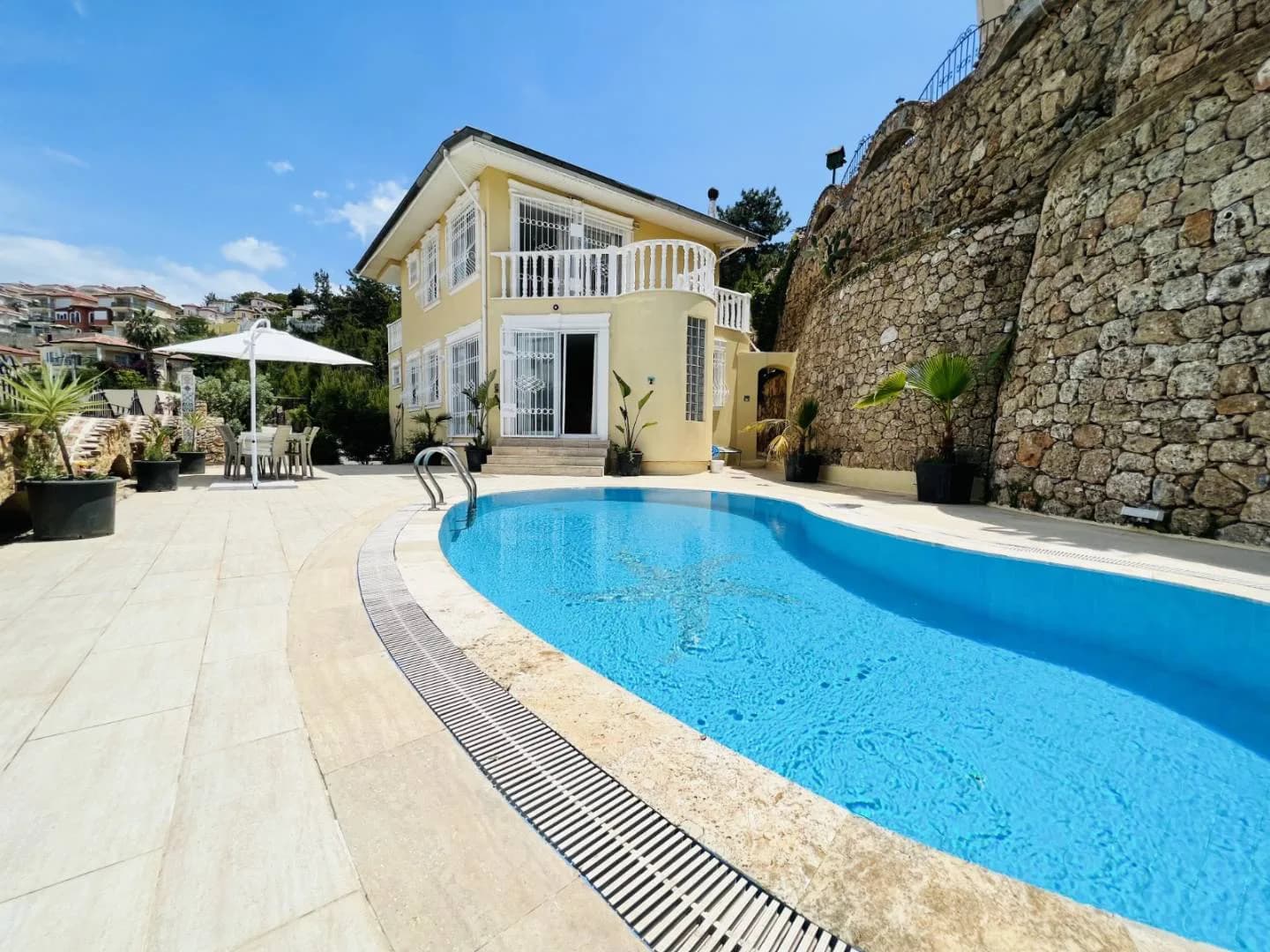 Alanya Kargıcak'ta Elverişli Konumda, Özel Havuzlu, Yazlık Villa görsel 1