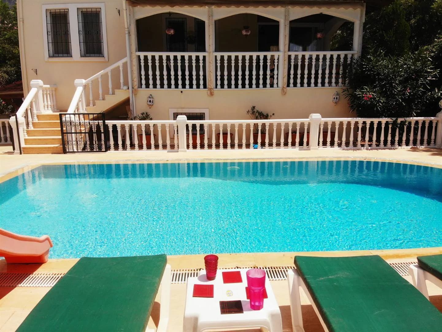 Fethiye Ölüdeniz'de 10 Kişilik, Özel Havuzlu, Barbekülü Villa görsel 3