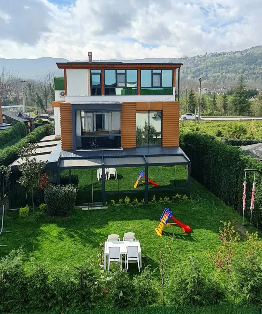 Sakarya Sapanca'da Kapalı Isıtmalı Havuzlu, Modern Tasarımlı Villa görsel 1