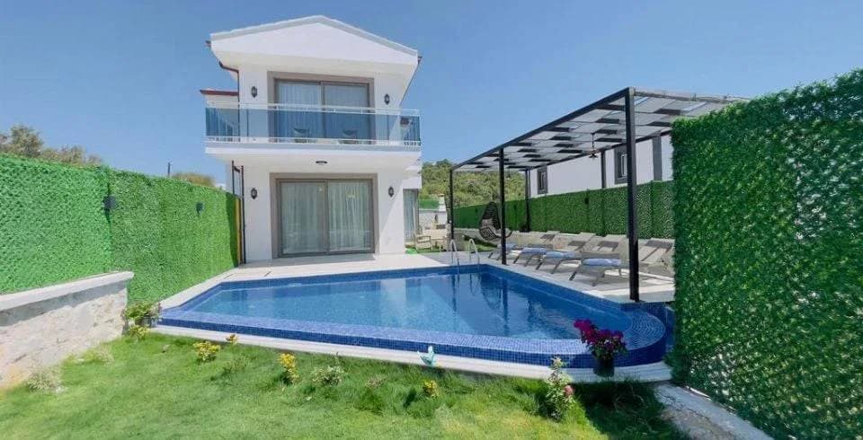 Kaş Andifli'de Elverişli Konumda, Özel Havuzlu, 3+1 Villa görsel 1