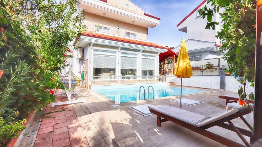 Fethiye Çiftlik'te Yeşillikler Arasında, Özel Havuzlu, Kiralık Villa görsel 1