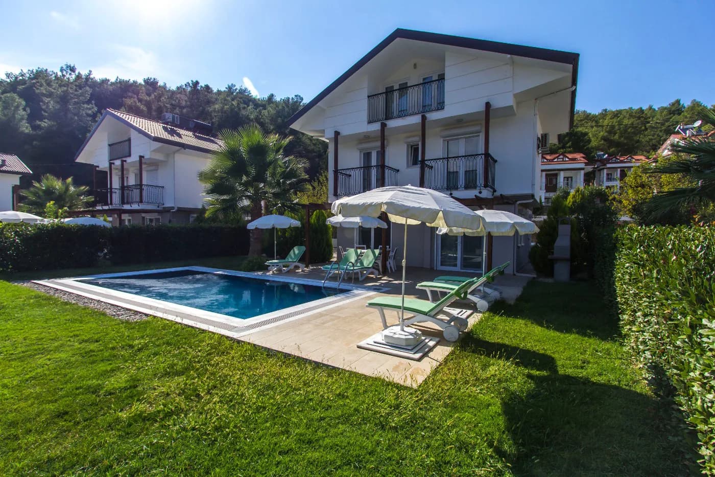 Fethiye Ölüdeniz'de Denize Yakın, Özel Havuzlu, 8 Kişilik Villa görsel 2