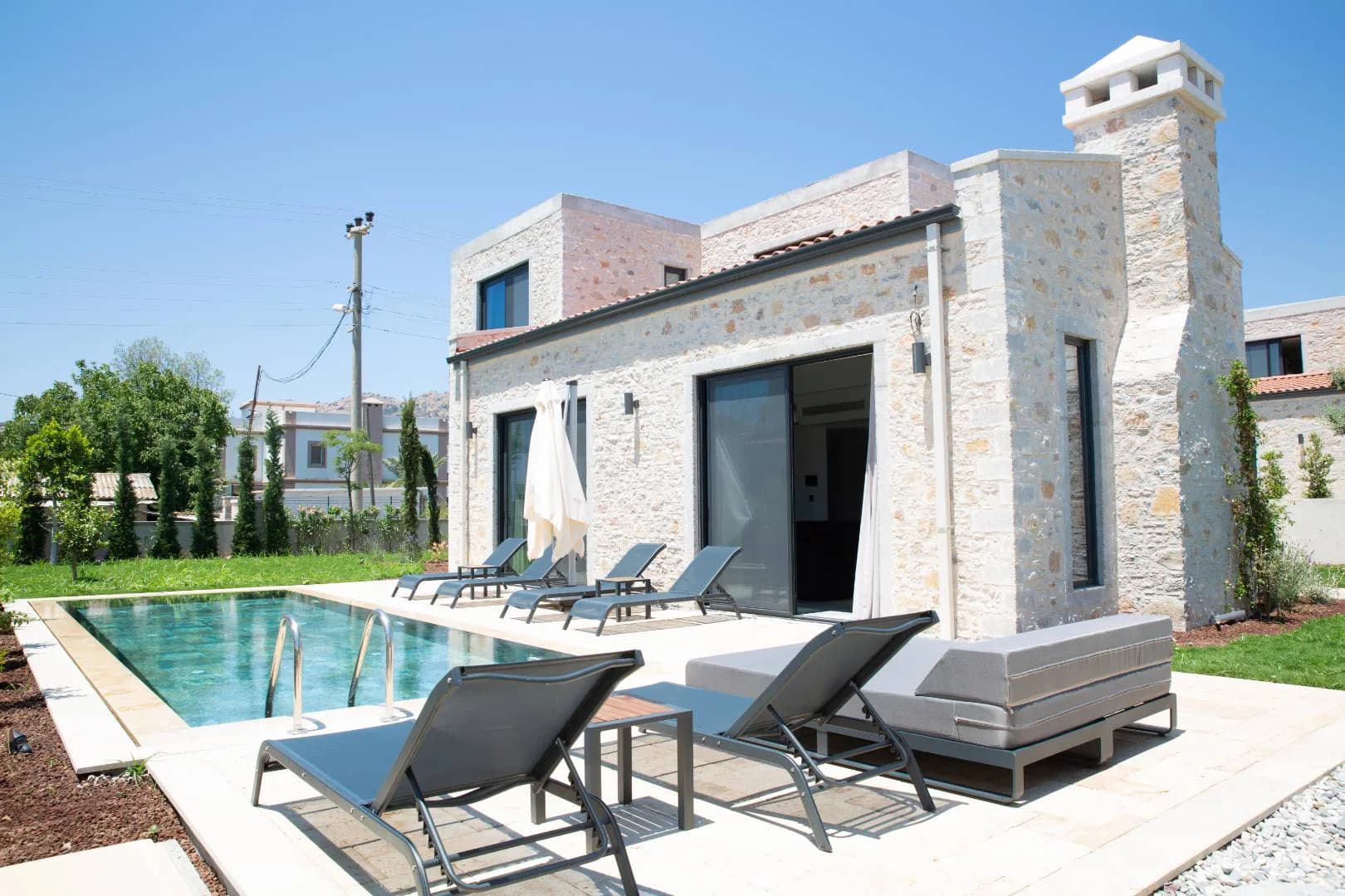 Bodrum Müskebi'de Denize Yakın Konumda, Özel Havuzlu, 3+1 Villa görsel 2
