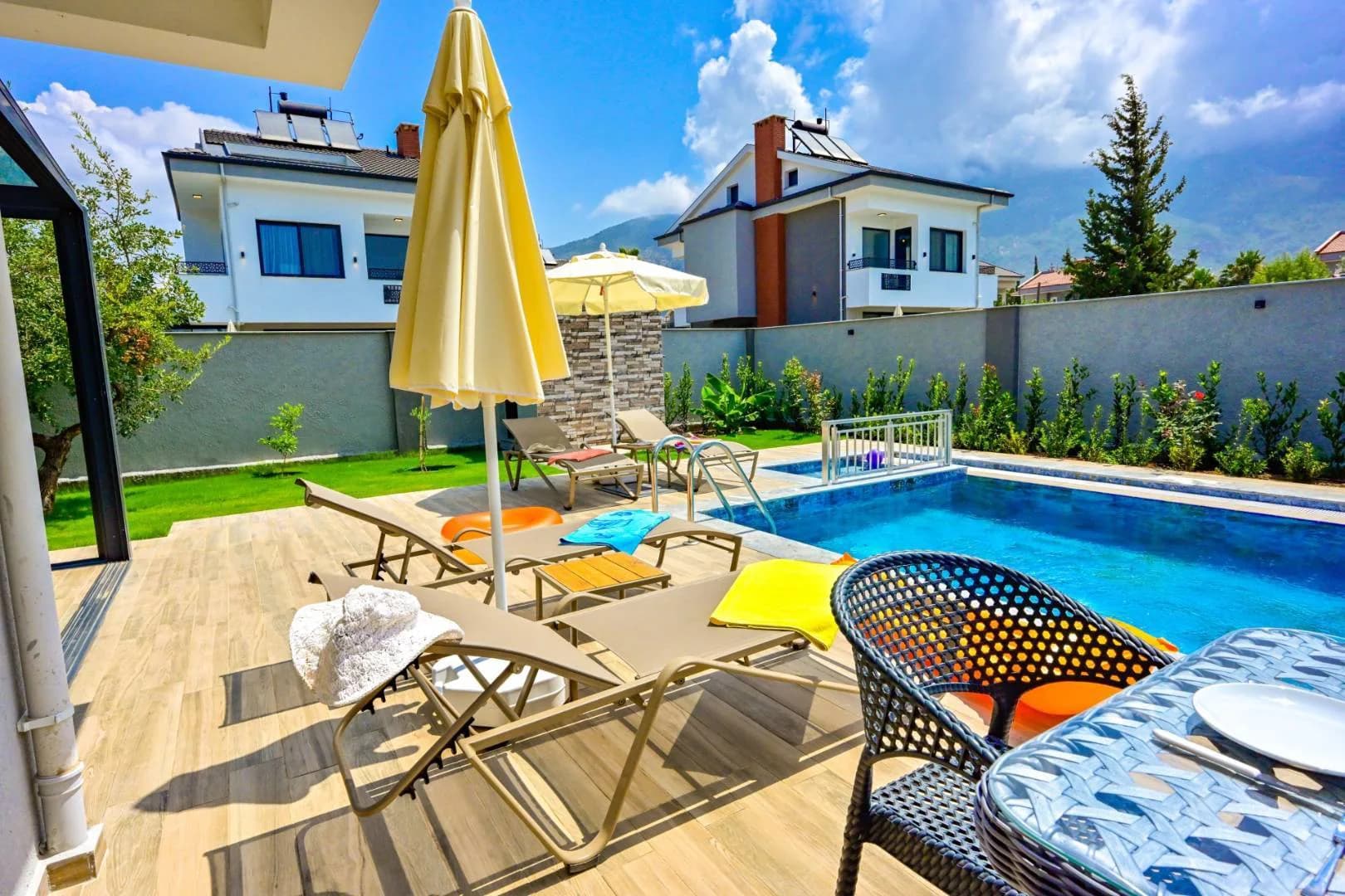 Ölüdeniz'de Kalabalık Ailelere Uygun, Özel Havuzlu, Kiralık Villa görsel 3