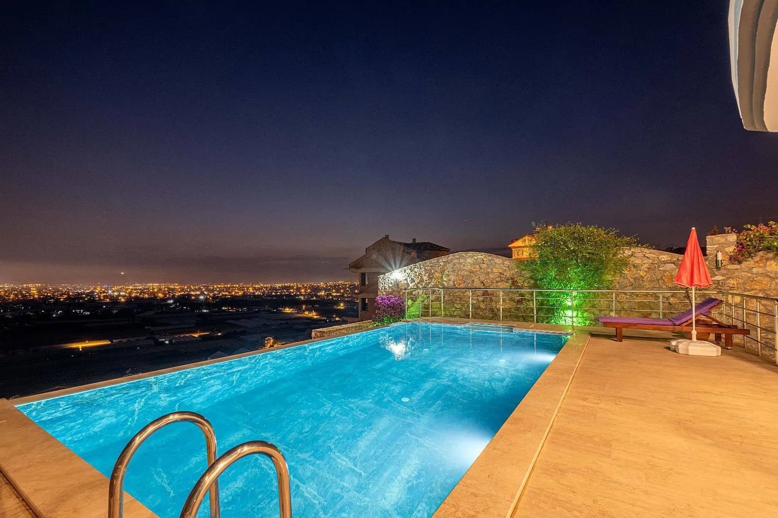 Fethiye'de Kalabalık Ailelere Uygun, Özel Havuzlu, Lüks Villa görsel 2