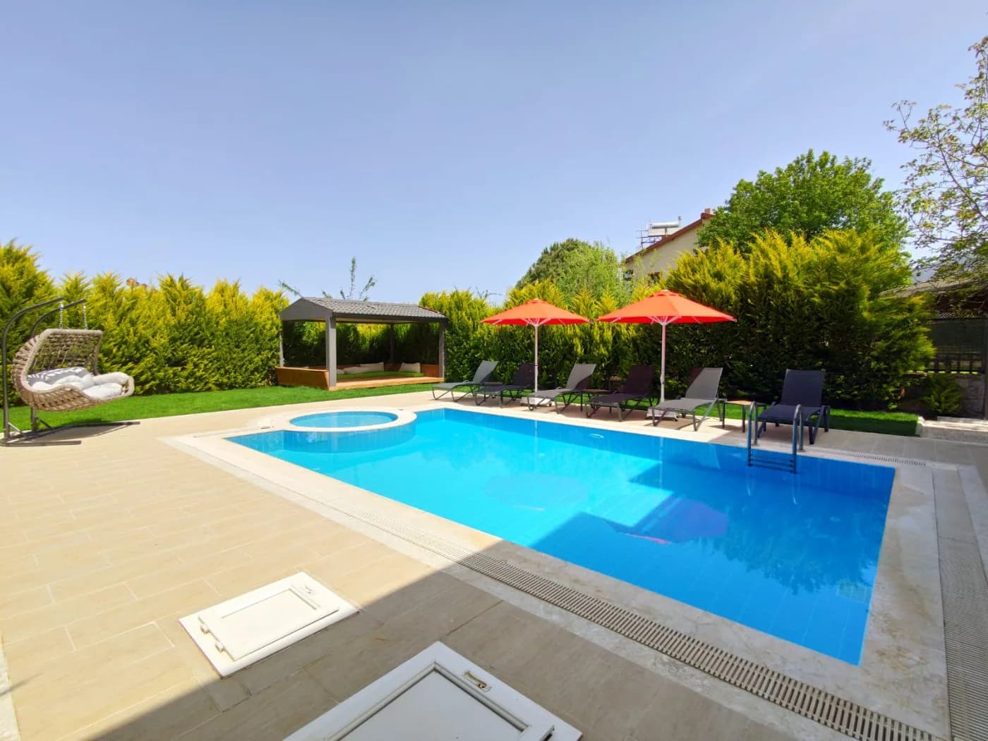 Fethiye Ölüdeniz'de Ferah Bahçeli, Özel Havuzlu, 4+1 Kiralık Villa görsel 2