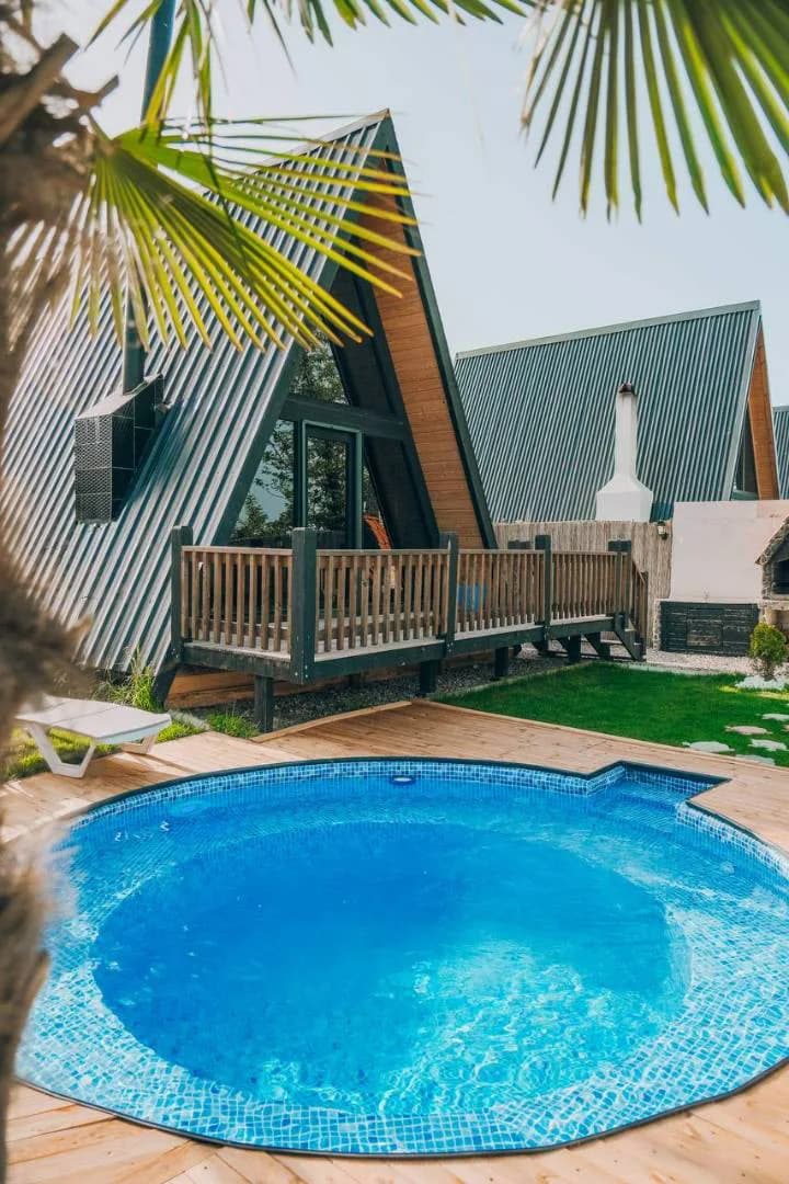 Sapanca Şükriye'de Doğa İçinde, Özel Havuzlu, Kiralık Bungalov görsel 3