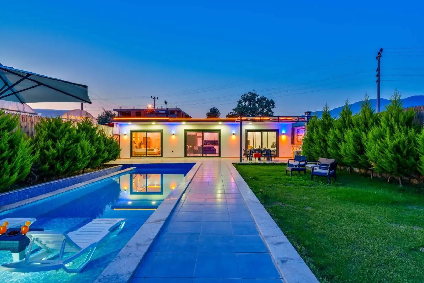 Kaş Çavdır'da Geniş Alanlara Sahip, Özel Havuzlu, Korunaklı Villa görsel 2
