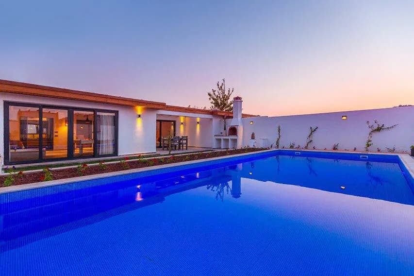 Fethiye Ölüdeniz'de Çekirdek Ailelere Uygun, Özel Havuzlu, Kiralık Villa görsel 1