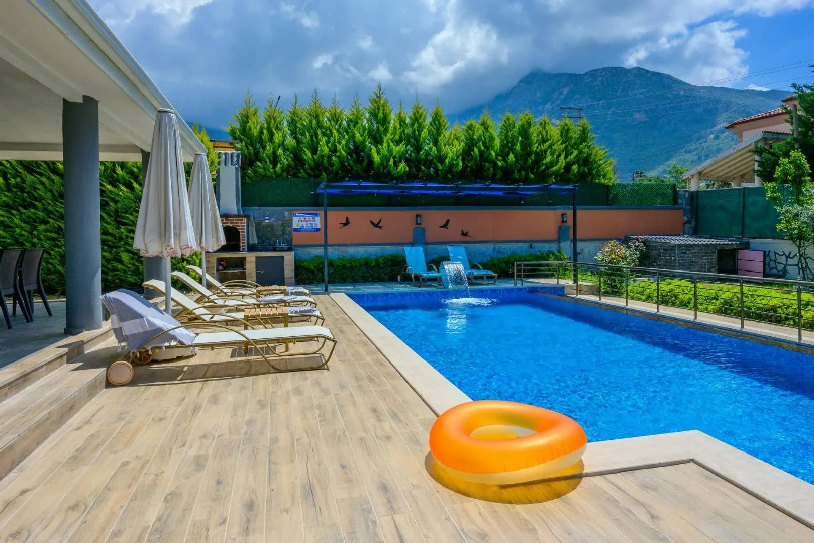 Fethiye Ölüdeniz'de Benzersiz Doğada, Özel Havuzlu, Lüks Villa görsel 2