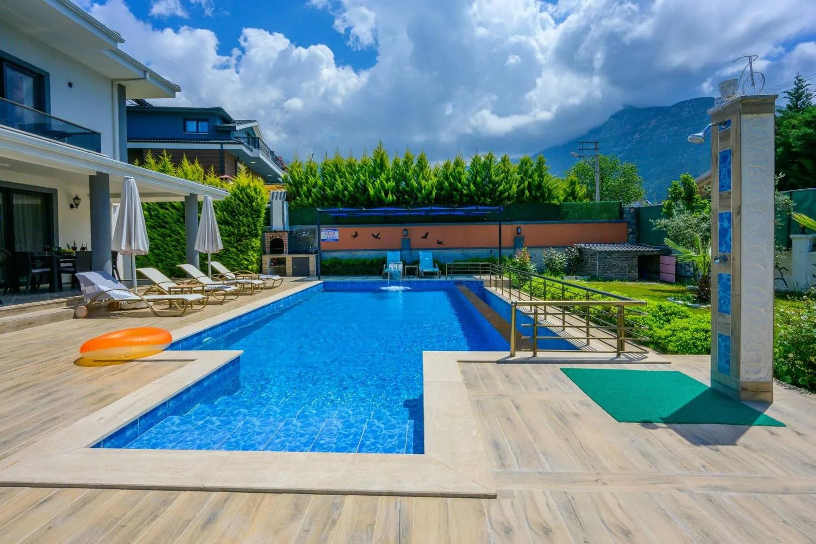 Fethiye Ölüdeniz'de Benzersiz Doğada, Özel Havuzlu, Lüks Villa görsel 3