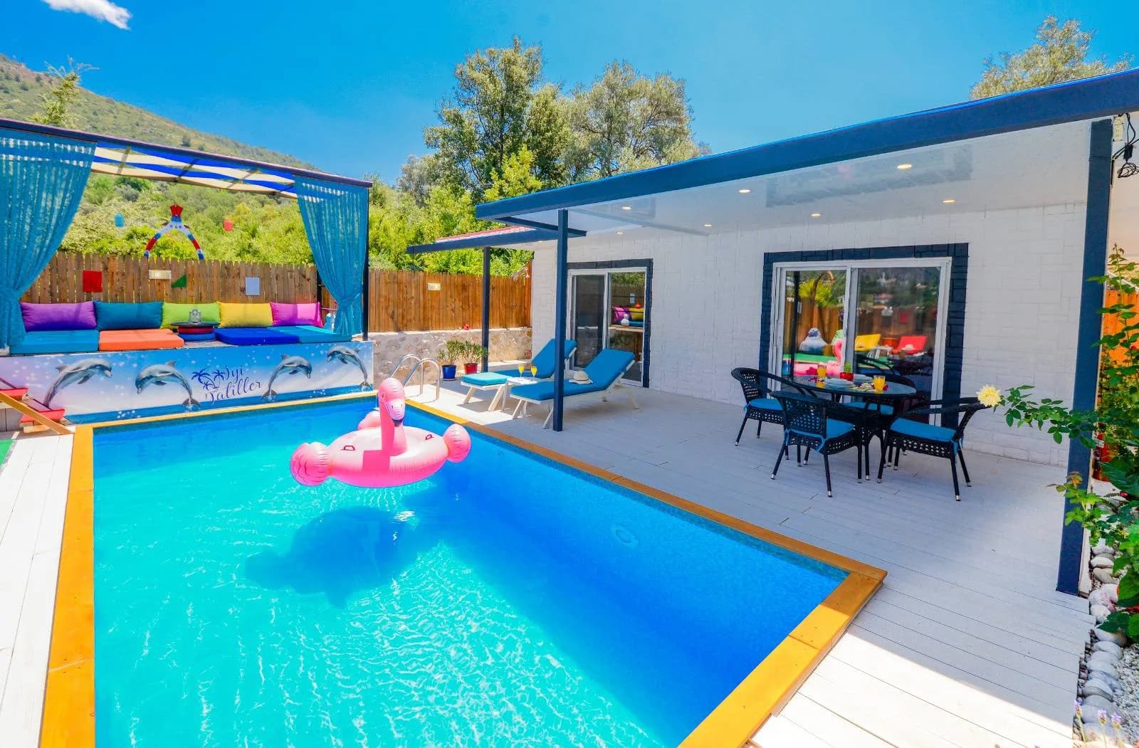 Kaş Üzümlü'de Doğayla İç İçe, Özel Havuzlu, Jakuzili Villa görsel 1