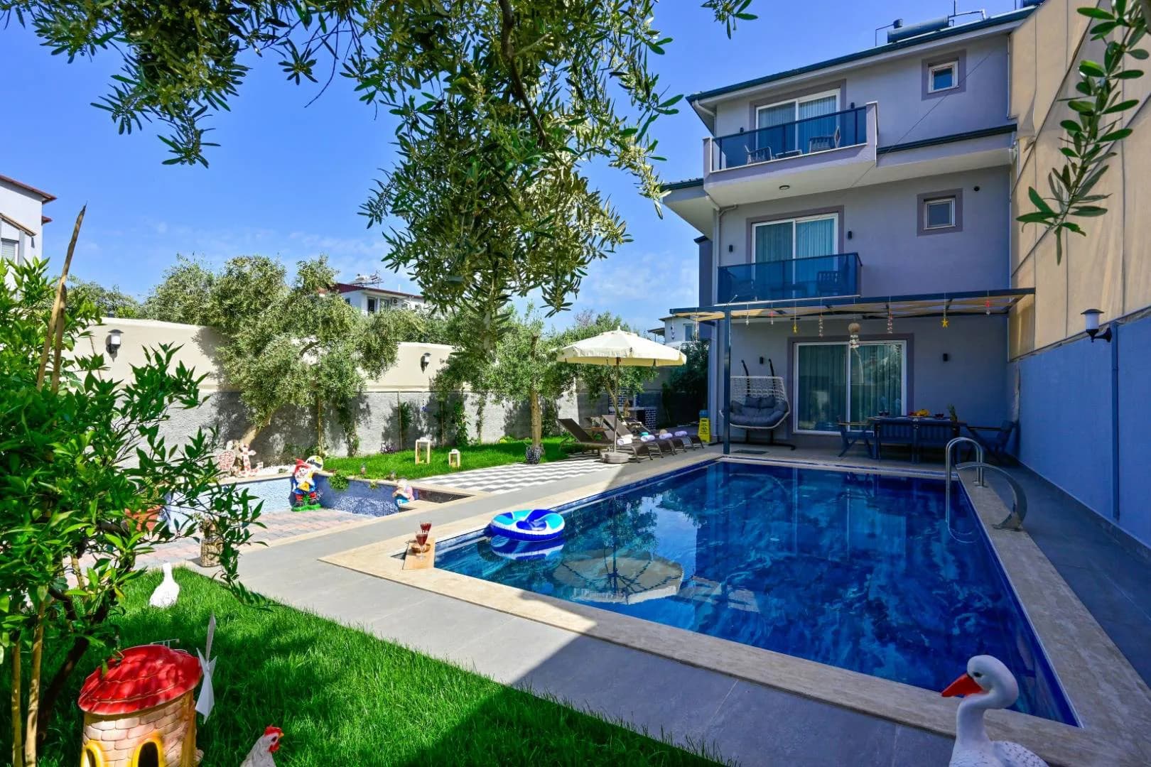 Fethiye Karaçulha'da Geniş Ailelere Uygun, Özel Havuzlu, Lüks Villa görsel 1