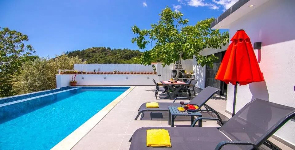 Kaş İslamlar'da Çiftlere Uygun, Özel Havuzlu, Keyifli Villa görsel 2