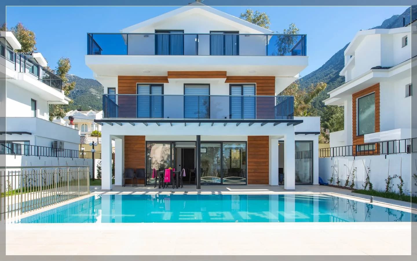 Fethiye Ölüdeniz'de Huzurlu Konumda, Özel Havuzlu, Lüks Villa görsel 1