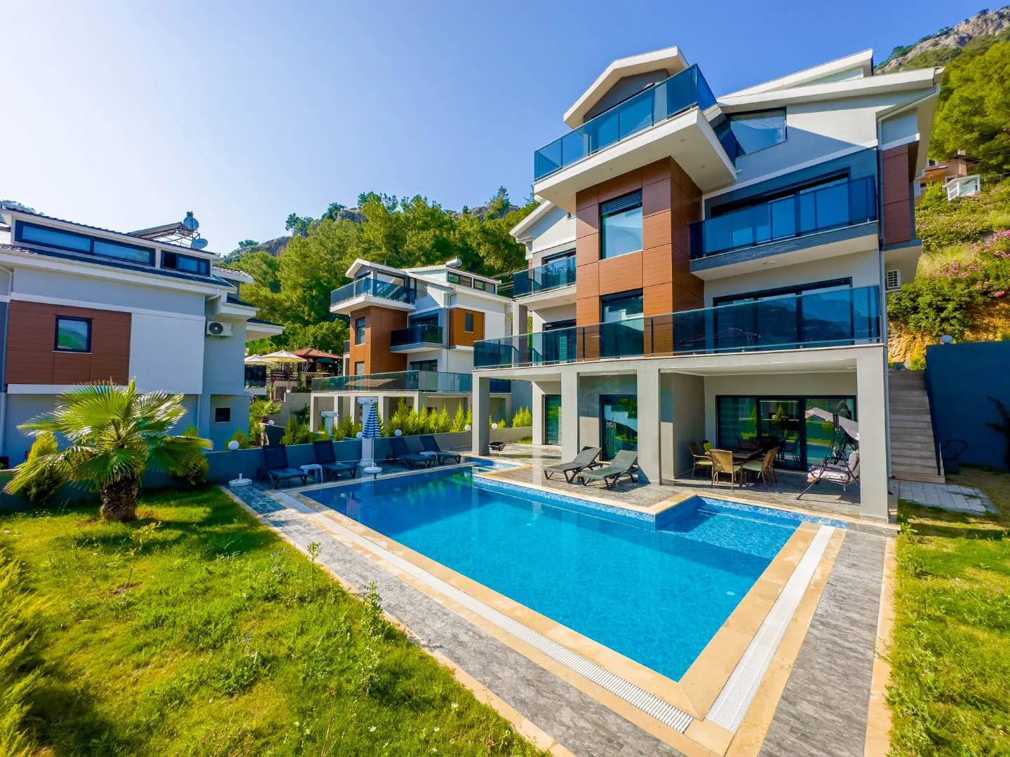 Fethiye Göcek'te Geniş Ailelere Uygun, Özel Havuzlu, Lüks Villa görsel 1