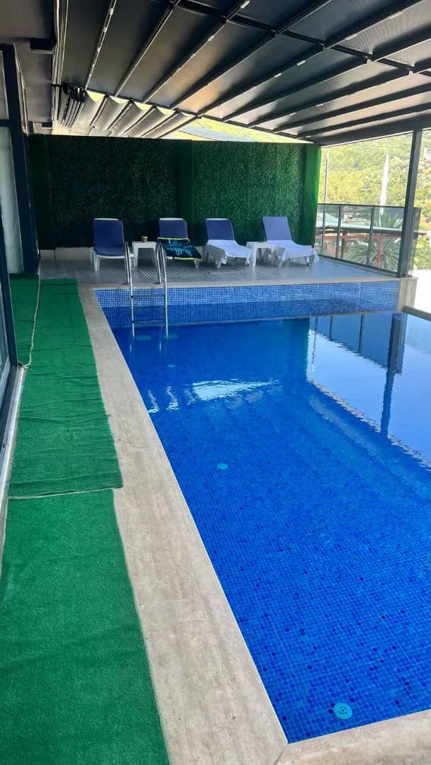 Alanya Büyükhasbahçe'de Huzurlu Konumda, Özel Havuzlu, Modern Villa görsel 1