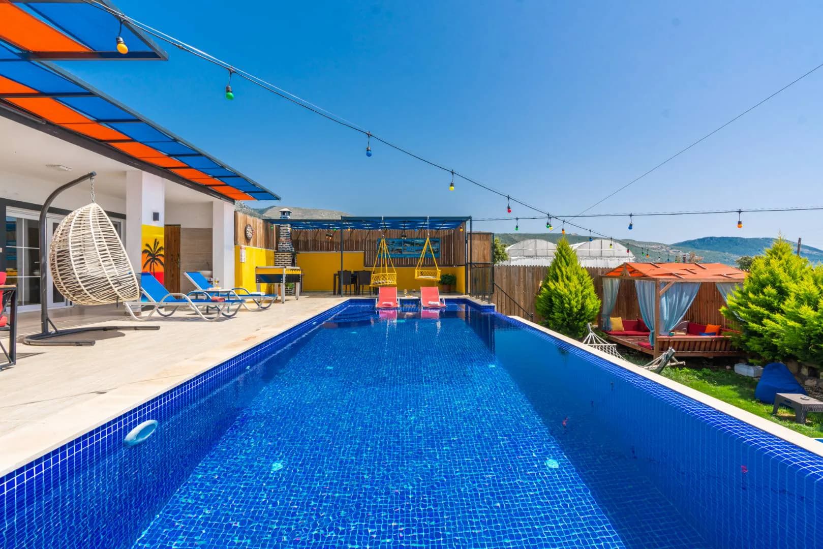 Kaş Çayköy'de Çocuk Oyun Alanlı, Özel Havuzlu, Jakuzili Villa görsel 2