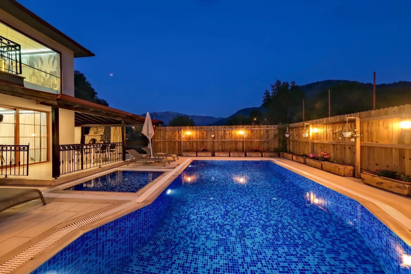Fethiye Kayaköy'de Doğa İçerisinde, Özel Havuzlu, Jakuzili Villa görsel 3