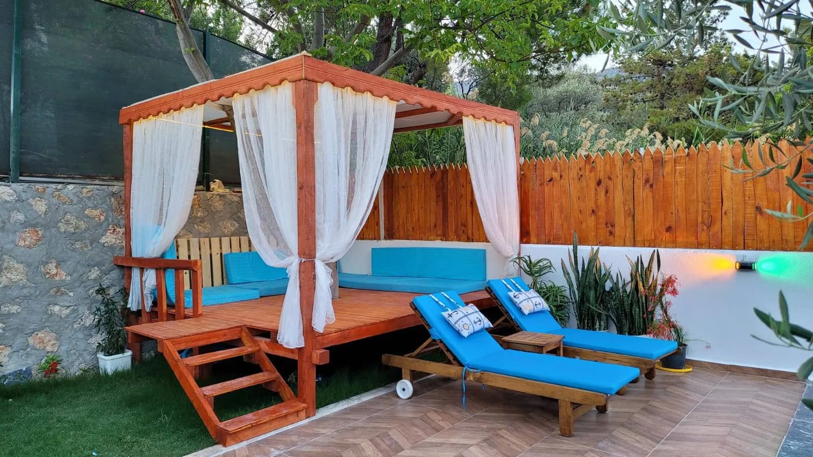 Kaş İslamlar'da Sakin Konumda, Özel Havuzlu, Muhafazakar Villa görsel 3
