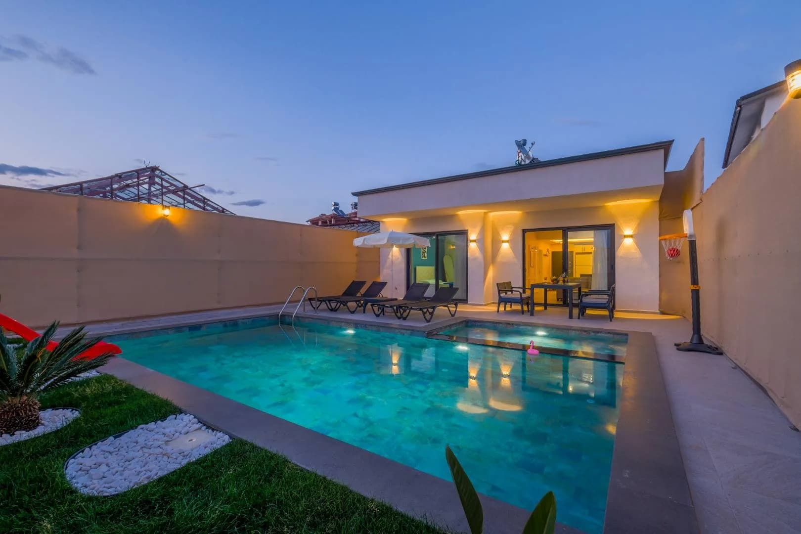 Fethiye Çamköy'de Balayı Çiftlerine Uygun, Özel Havuzlu, Lüks Villa görsel 1