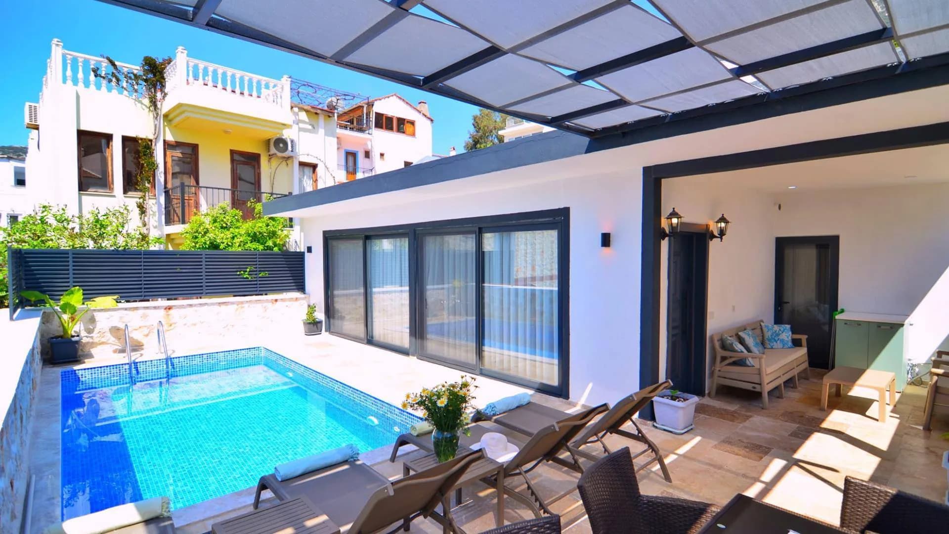 Kaş Kalkan'da Denize Yakın, Özel Havuzlu, Kiralık Villa görsel 1