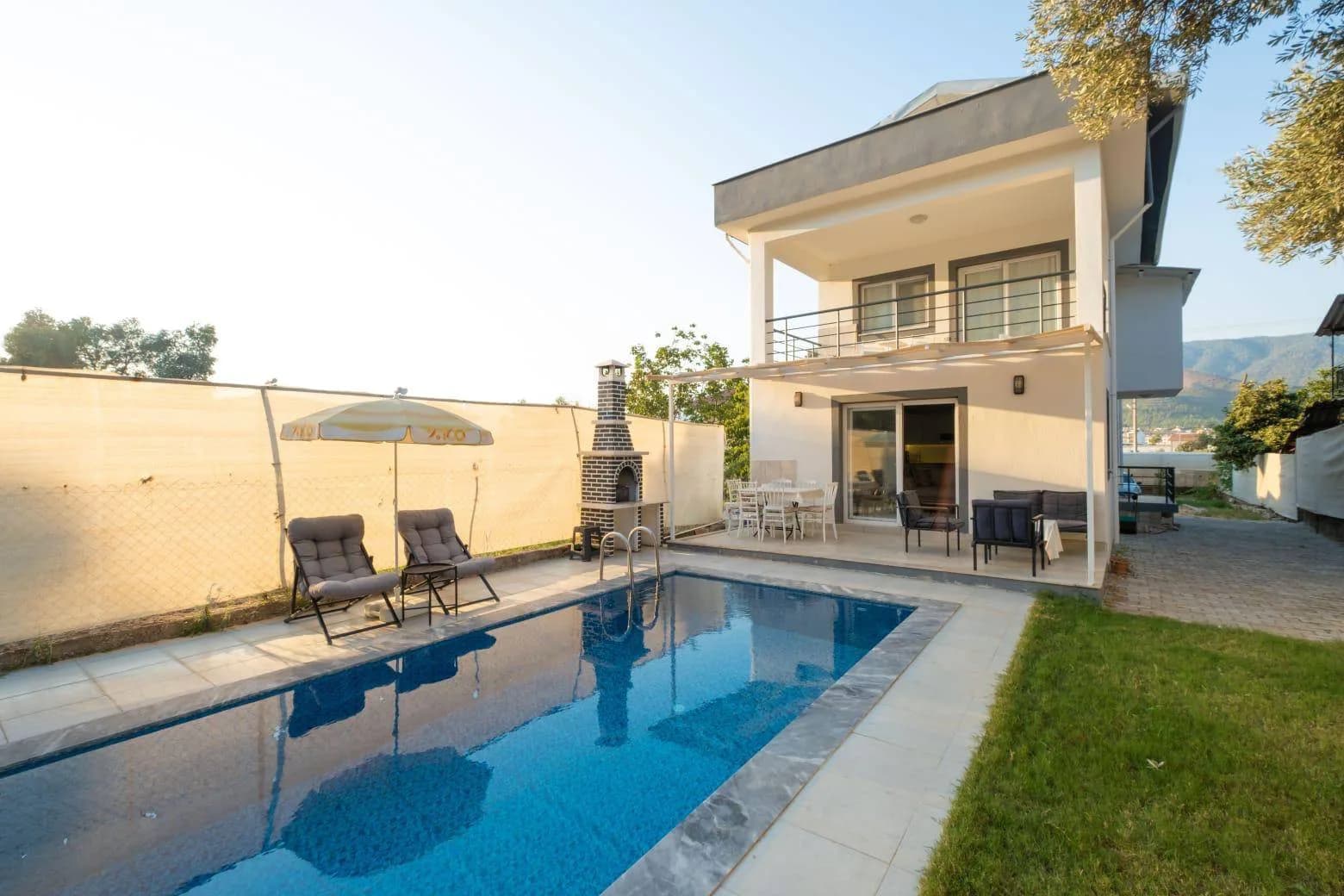Muğla Fethiye'de Muhteşem Doğada, Özel Havuzlu, Kiralık Villa görsel 1