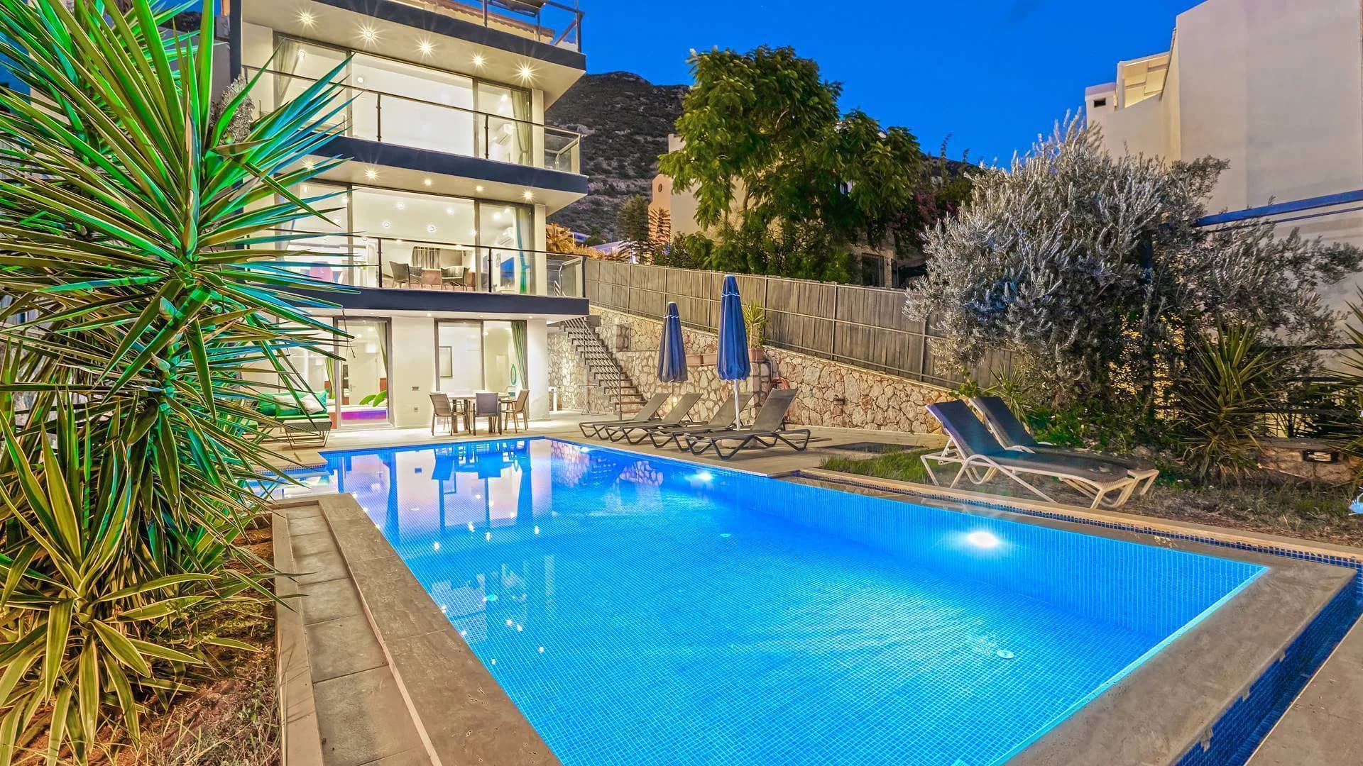 Kaş Kalkan'da Erişilebilir Konumda, Özel Havuzlu, Ferah Villa görsel 1